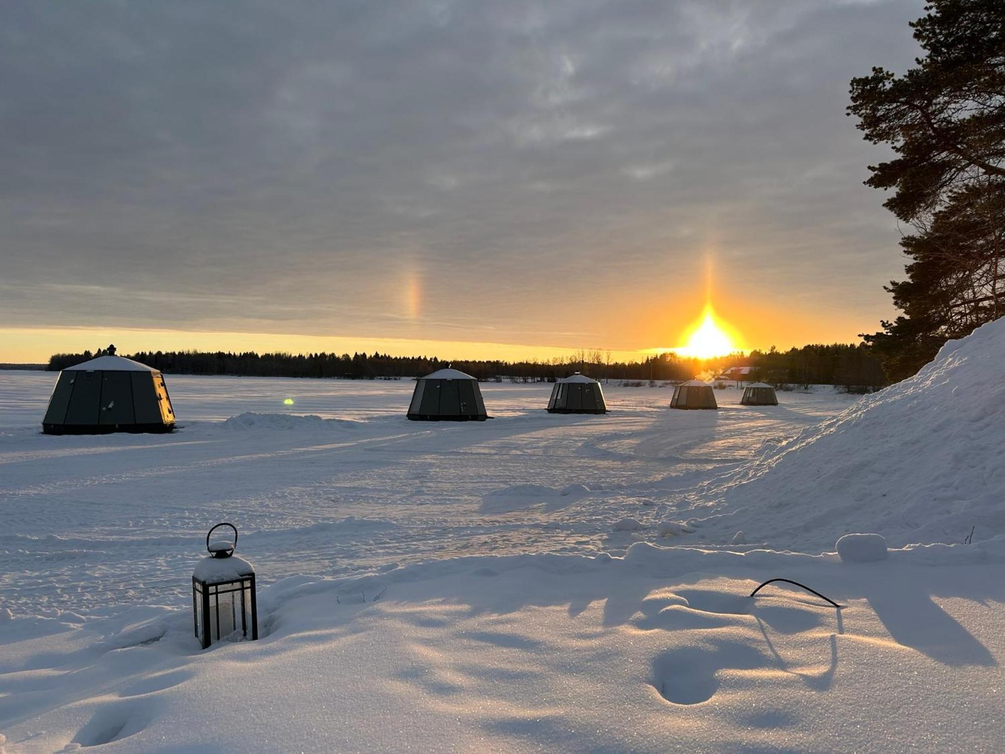 Vikajaervi Lake View Experience Igloos Rovaniemi Eksteriør billede