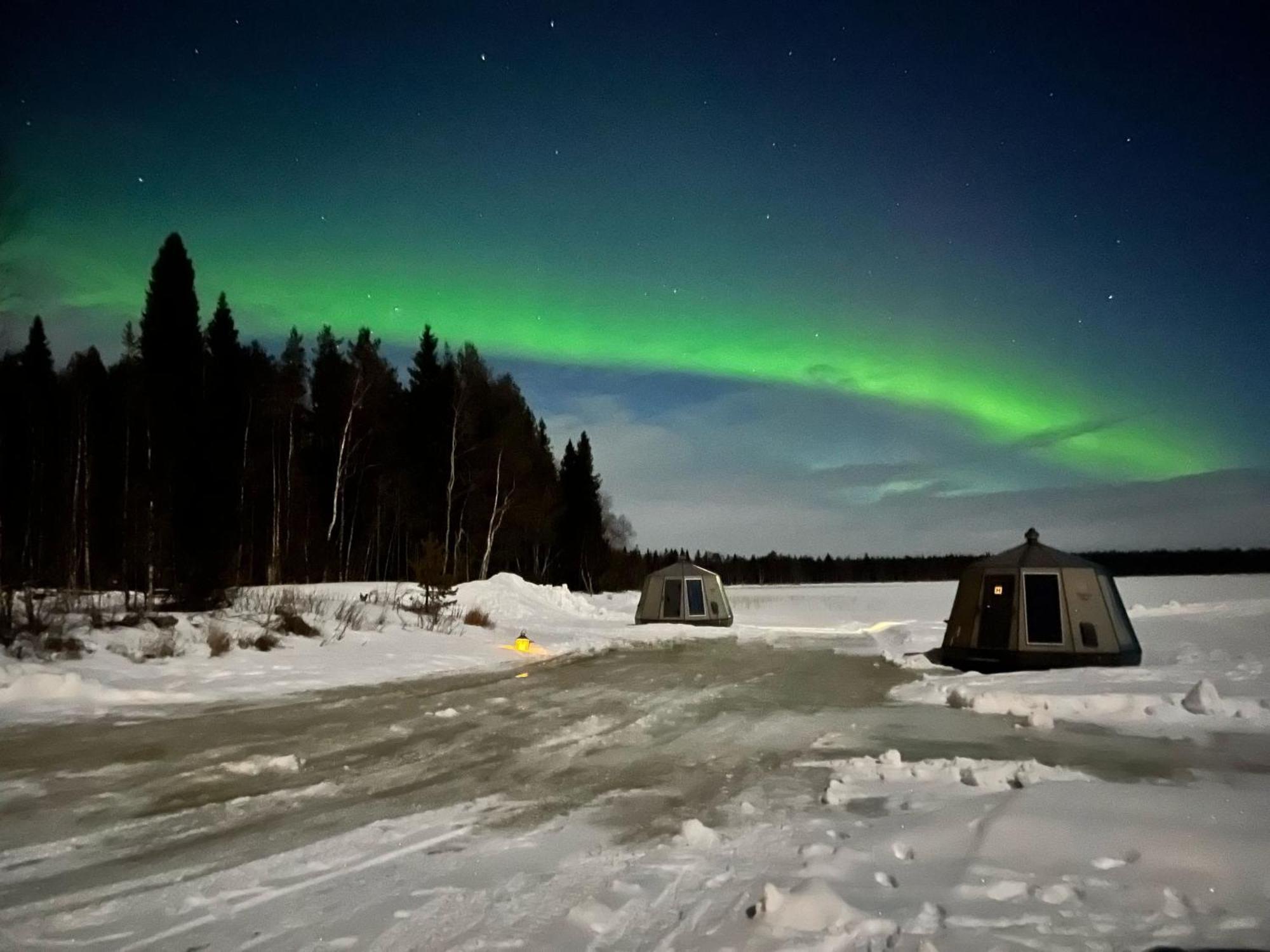 Vikajaervi Lake View Experience Igloos Rovaniemi Eksteriør billede